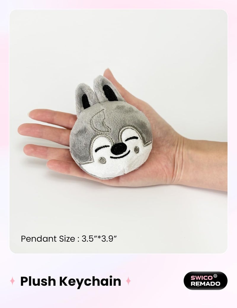 Swico Remado Keychains Cute Cartoon Animal Keyring Car Key Pendant Women Backpack Handbag Wallet Pendants Decoration - Image 2