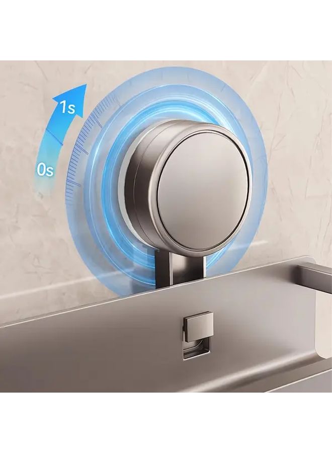 Rustproof Heavy Duty Shower Organizer No Drill Bathroom Shelf 30cm - Image 3