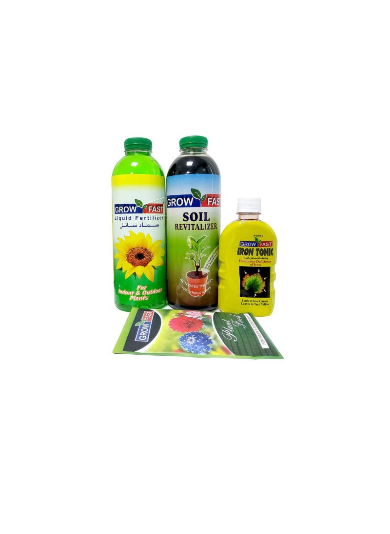 GROW FAST Grow Fast Fertilizers, Plant Food, Iron Tonic for Outdoor & Indoor Plants  - Image 2