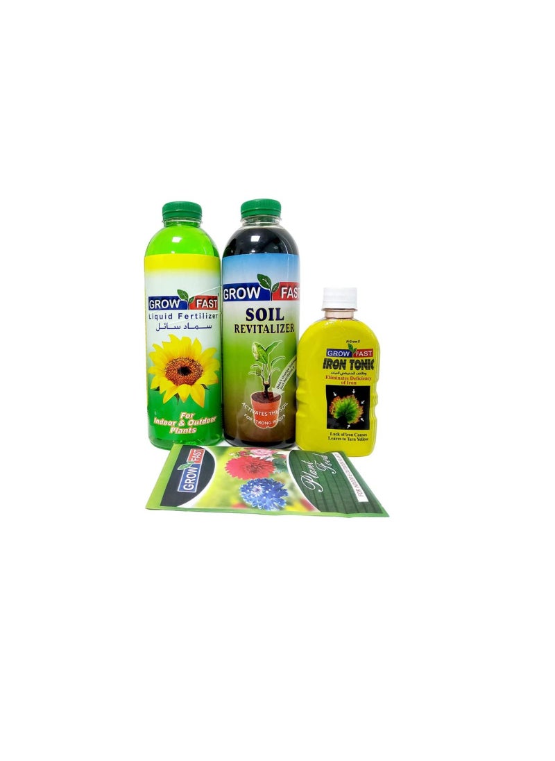GROW FAST Grow Fast Fertilizers, Plant Food, Iron Tonic for Outdoor & Indoor Plants  - Image 3