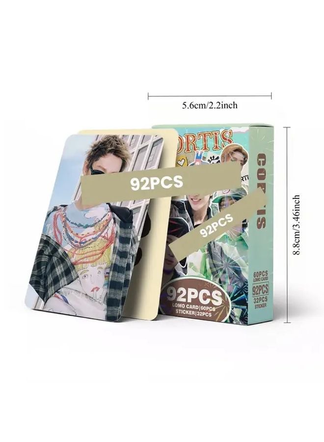 Cortis 92pcs LOMO Cards And Stickers Set For Trading Collection Photo Wall Decor - Image 4