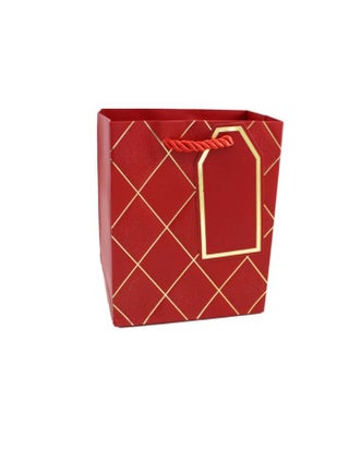 Small Paper Gift Bag Red