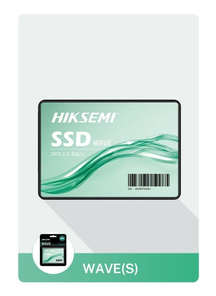 HIKSEMI - Hikvision HIKSEMI WAVE(S) SATA SSD Solid State Drive 2.5 Inch Sata3-256GB Up to 530MB/s,Internal Solid State Drive for Desktop Laptop Computer KSA Virsion with 3 years warranty support - Image 1