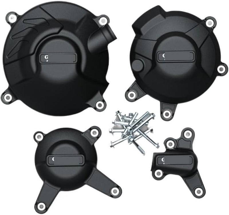 Black Engine Stator Cover Case For Yamaha MT 09 FZ 09 Tracer 900 Scrambler XSR900 2014 2020 - Image 1