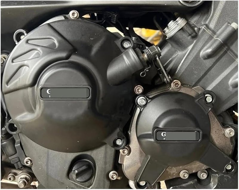 Black Engine Stator Cover Case For Yamaha MT 09 FZ 09 Tracer 900 Scrambler XSR900 2014 2020 - Image 3