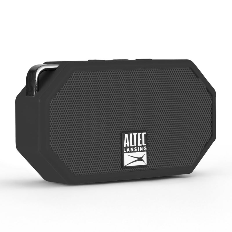 Altec Lansing Mini H2O - Waterproof Bluetooth Speaker, IP67 Certified & Floats in Water, Compact & Portable Speaker for Hiking, Camping, Pool, and Beach,Black - Image 1