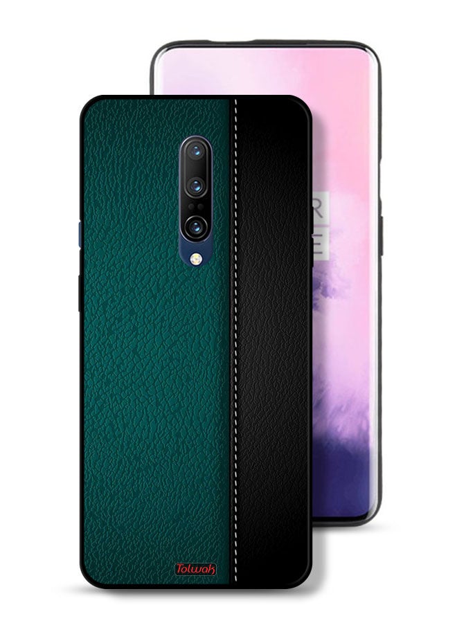 Tolwak OnePlus 7 Pro Protective Case Cover Leather Pattern - Image 1