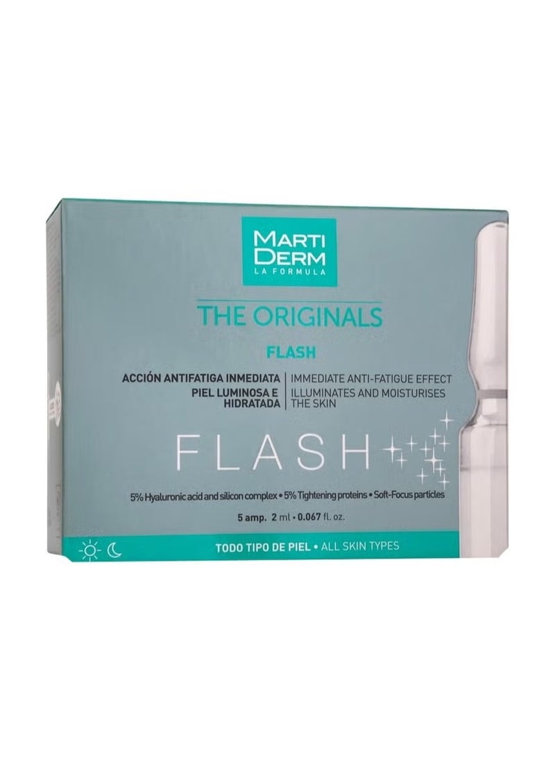 Martiderm Flash ampoules 5 units.