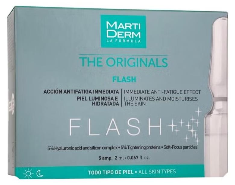 Martiderm Flash ampoules 5 units.