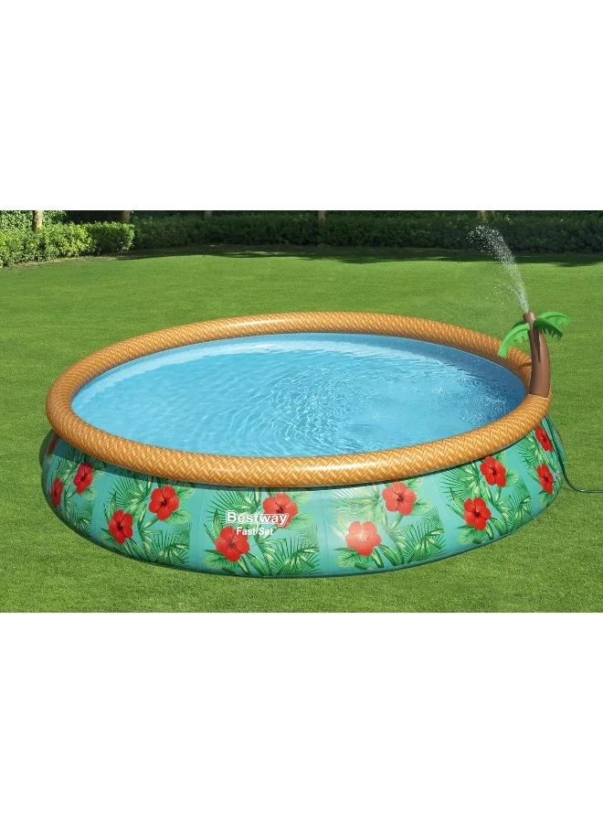 Bestway Pool Set Fastset Paradise Palm 457X84Cm