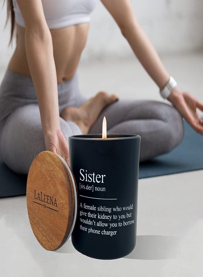 LaLeena Candle Gifts for Sisters, Friends and Family - Large Scented Soy Candle - Luxury Candles for Home - Birthday Gifts for Friends, Sisters and Family (Vanilla, 14 oz) - Image 3