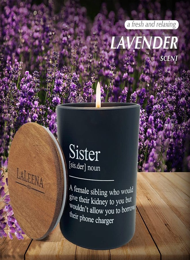 LaLeena Candle Gifts for Sisters, Friends and Family - Large Scented Soy Candle - Luxury Candles for Home - Birthday Gifts for Friends, Sisters and Family (Vanilla, 14 oz) - Image 4