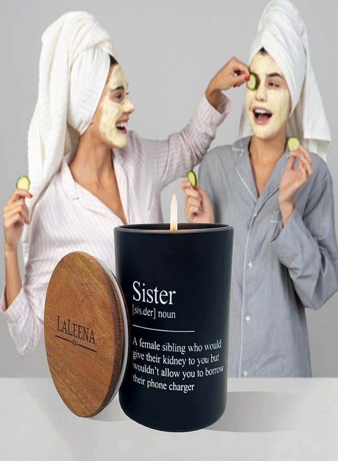 LaLeena Candle Gifts for Sisters, Friends and Family - Large Scented Soy Candle - Luxury Candles for Home - Birthday Gifts for Friends, Sisters and Family (Vanilla, 14 oz) - Image 2