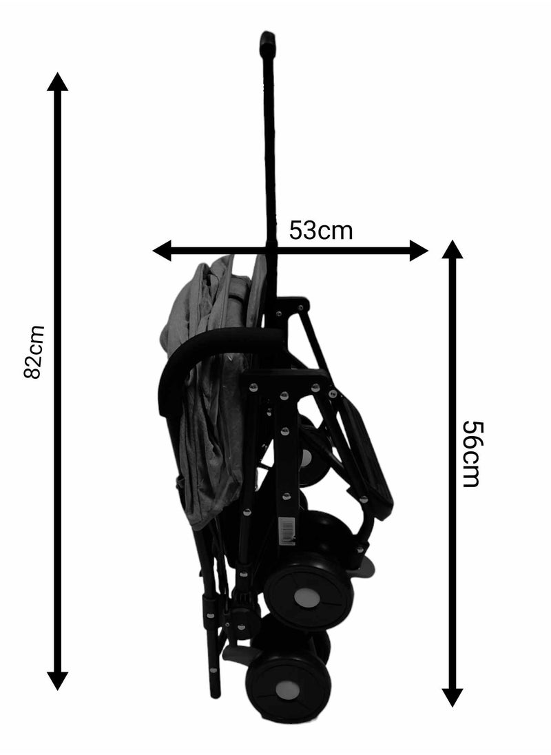Everything For Kids Lightweight Stroller with Adjustable Seat and Convenient Storage Basket  - Image 5