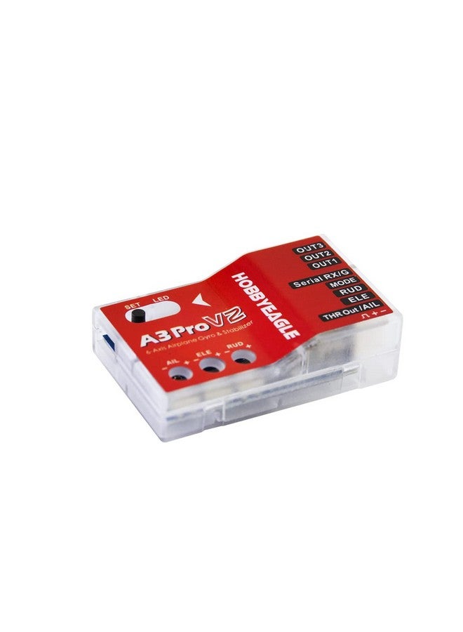 SoloGood SoloGood HOBBYEAGLE A3 Pro V2 6-Axis RC Plane Flight stabilizer Controller Gyroscope Balancing Apparatus Airplane Gyro Stabilizer for Fixed Wing RC Plane - Image 4