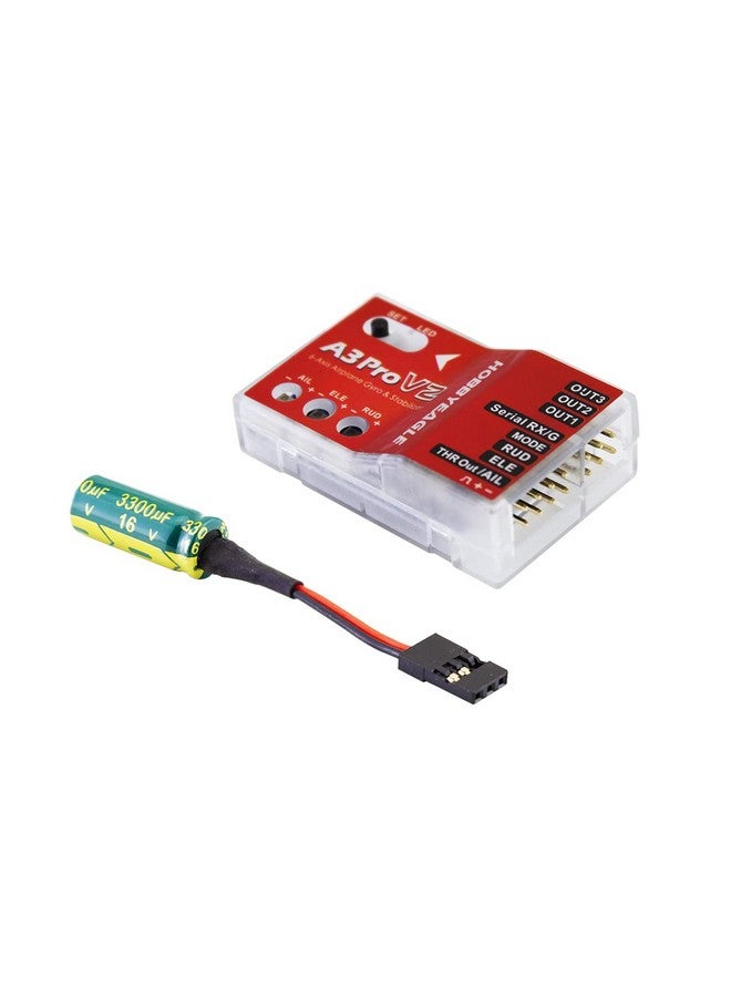 SoloGood SoloGood HOBBYEAGLE A3 Pro V2 6-Axis RC Plane Flight stabilizer Controller Gyroscope Balancing Apparatus Airplane Gyro Stabilizer for Fixed Wing RC Plane - Image 2