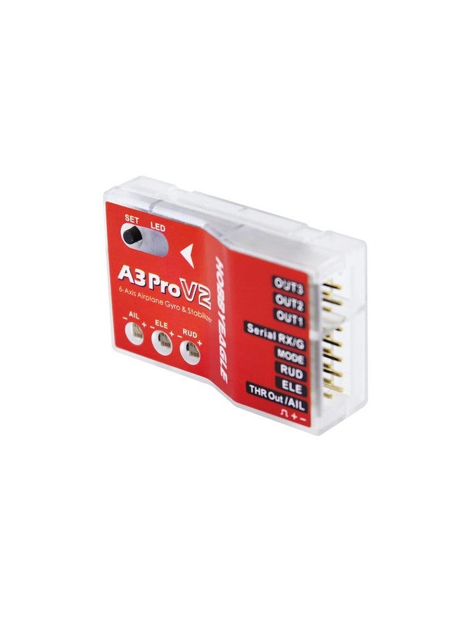 SoloGood SoloGood HOBBYEAGLE A3 Pro V2 6-Axis RC Plane Flight stabilizer Controller Gyroscope Balancing Apparatus Airplane Gyro Stabilizer for Fixed Wing RC Plane - Image 3
