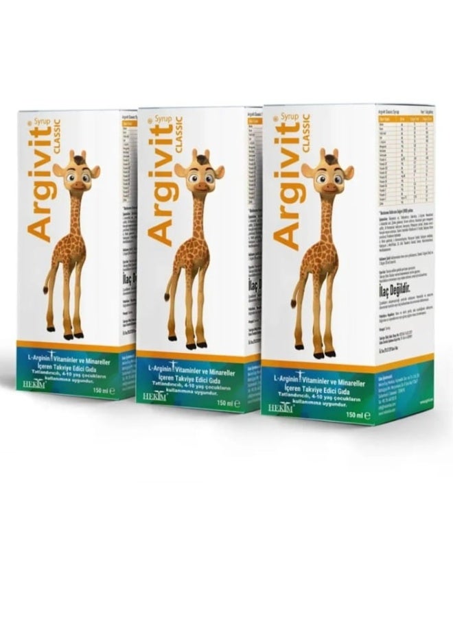 ارجيفيت أرجيفيت كلاسيك شراب 150 مل (عرض 3 قطع) - Image 1