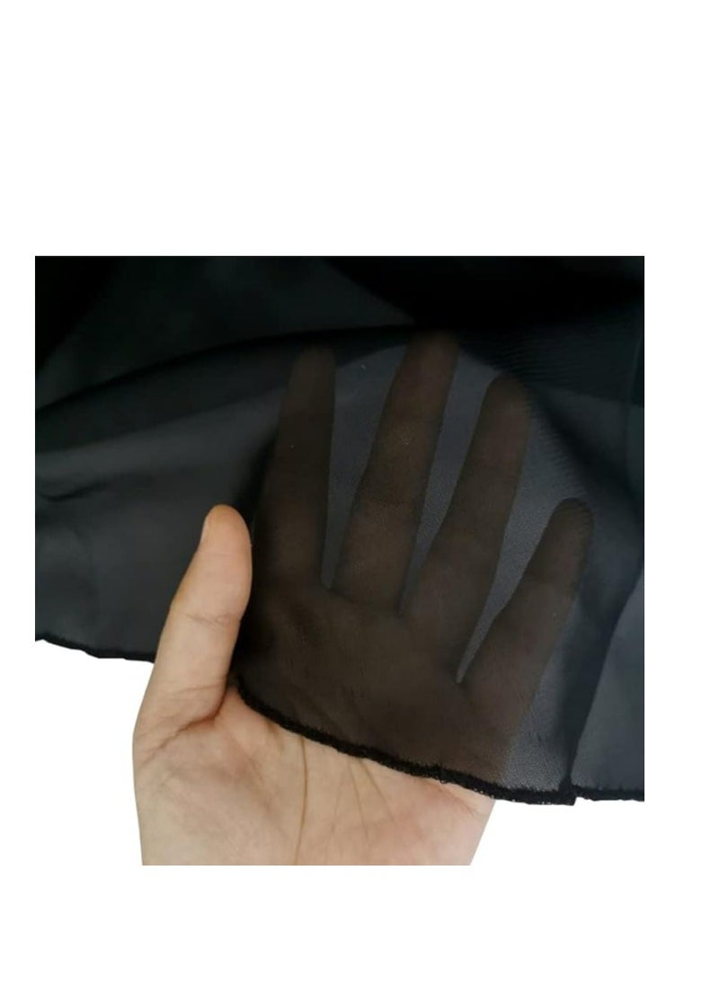 Backgarden Adult Long Flowy Sheer Chiffon Wrap Scarf Midi Skirt for Ballet Dance Skate Performance  - Image 3