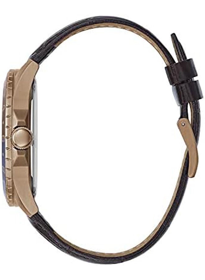 GUESS Leather Analog Watch GW0221G2 - Image 2