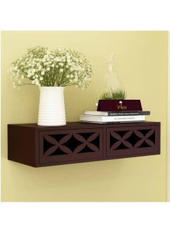 Wooden Twist Exclusively Launched Engineered Wood Wall Shelf with Drawer for Living Room , Storage and Home Decorative (Glossy Finish)  - Image 3