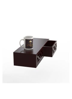 Wooden Twist Exclusively Launched Engineered Wood Wall Shelf with Drawer for Living Room , Storage and Home Decorative (Glossy Finish)  - Image 2