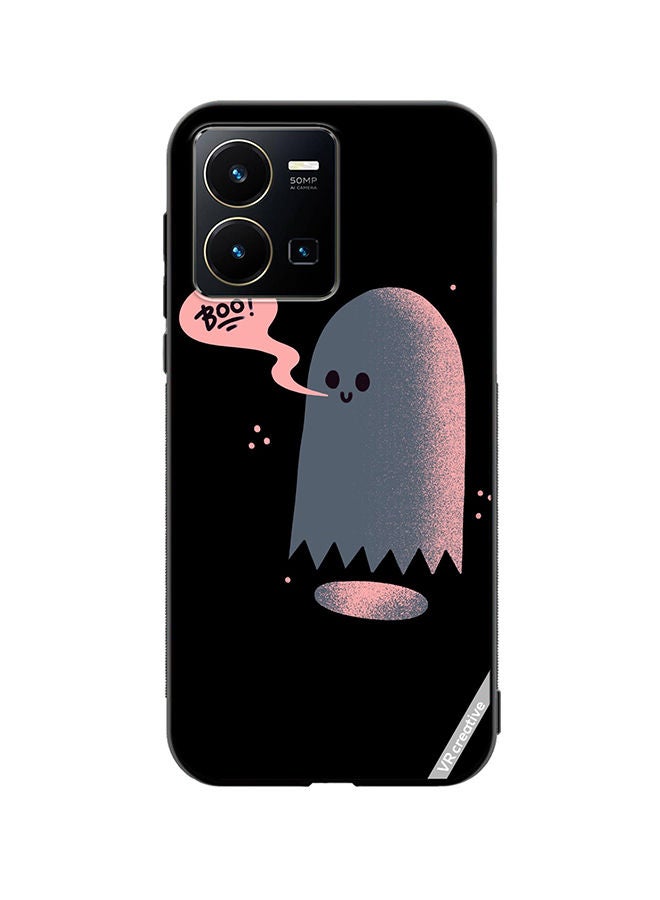 Protective Case Cover For Vivo Y35 Boo Design Multicolour