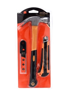 LAWAZIM Hammer and Cutter With Extra Blades Set - Durable, Secure Non-Slip Handle, and Easy Blade Replacement - Multi-Purpose Toolset for Home Repairs, Woodworking, DIY Projects, and Construction Work  - Image 4