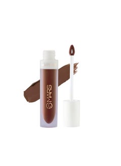 MARS Matte Liquid Lip Color | Long Lasting | Non-Transfer & Waterproof Lipstick for Women (4.5 ml) (01-Spice Brown)
