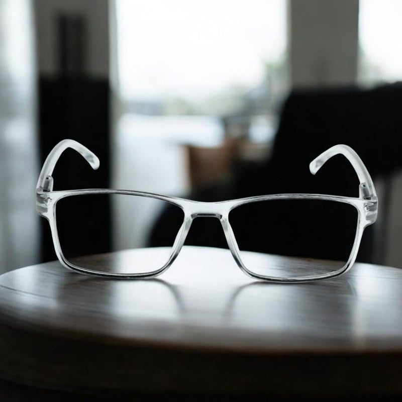 LENS+ Lensplus Rectangle TR Full Rim Eyeglasses with Blue Cut Lightweight Unisex Eyewear for Men & Women | Stylish Computer & Daily Use Frame - Image 5