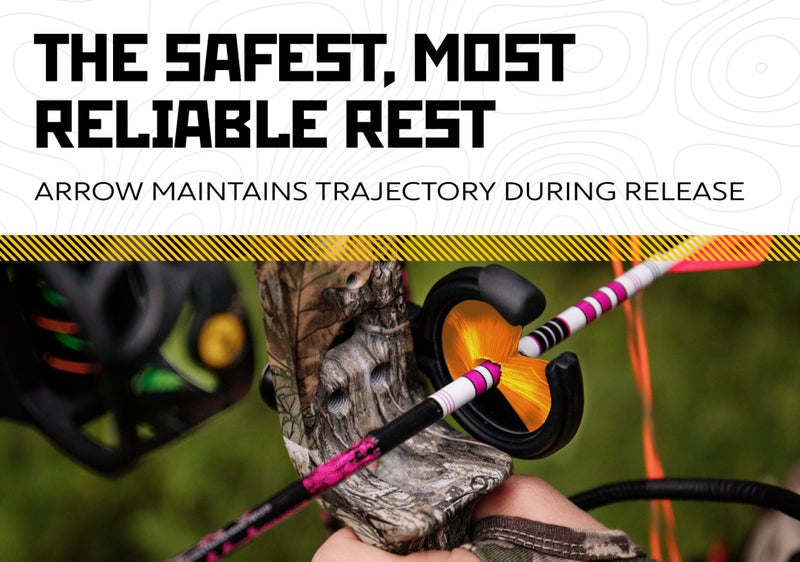 Trophy Ridge Kill Shot Whisker Biscuit Archery Arrow Rest, Ambidextrous, Orange, Medium - Image 4