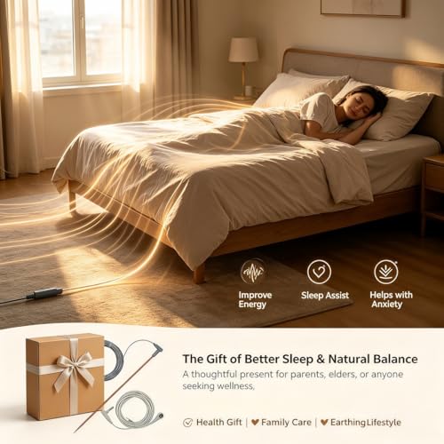 U ANNPER Copper Grounding Rod Kit with 40ft female cord and 15ft extended cord, connect yoga grouding mat, grounding sheet, blankets and Anti-static workbench to the earth, Portable Earth Connection kit - Image 4