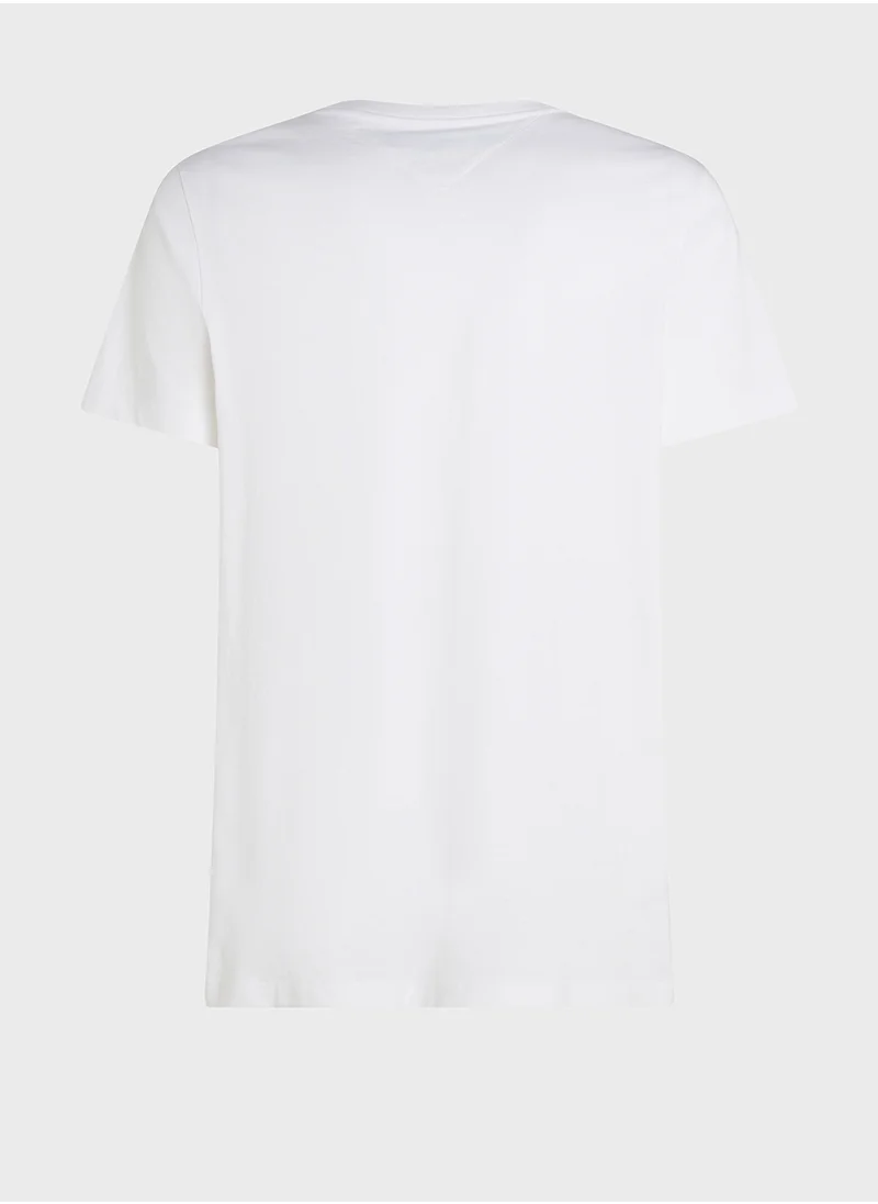 TOMMY HILFIGER Logo Crew Neck T-Shirt