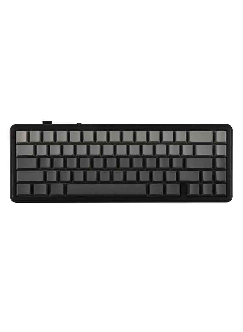 أولا لوحة مفاتيح ميكانيكية لاسلكية F65 65%، بلوتوث/2.4 جيجاهرتز/سلكية، لوحة مفاتيح مخصصة للألعاب مع حشوة قابلة للتبديل السريع مع خمس طبقات من الحشو، وإضاءة خلفية RGB - Image 1