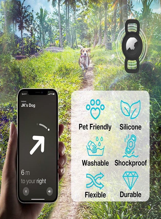 حامل طوق قطط من WHALEZON لجهاز Airtag، وحافظة حزام للقطط والكلاب الصغيرة لجهاز Airtag - Image 5