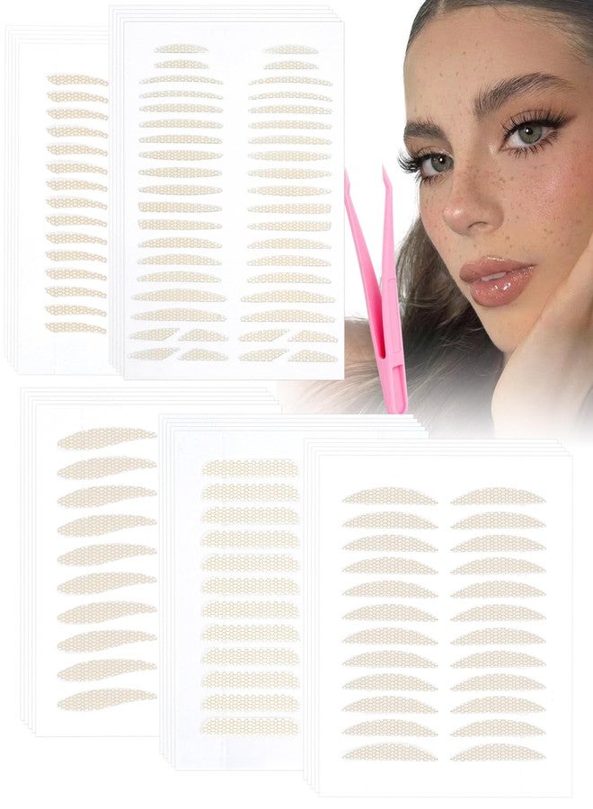 EMEDA Double Eyelid Tape 5 Sizes 700PCS Instant Lift Strips Invisible Natural Breathable Waterproof for Hooded Droopy Heavy Single Uneven Eyelids Ultra-Thin, Strong Hold(01) - Image 1