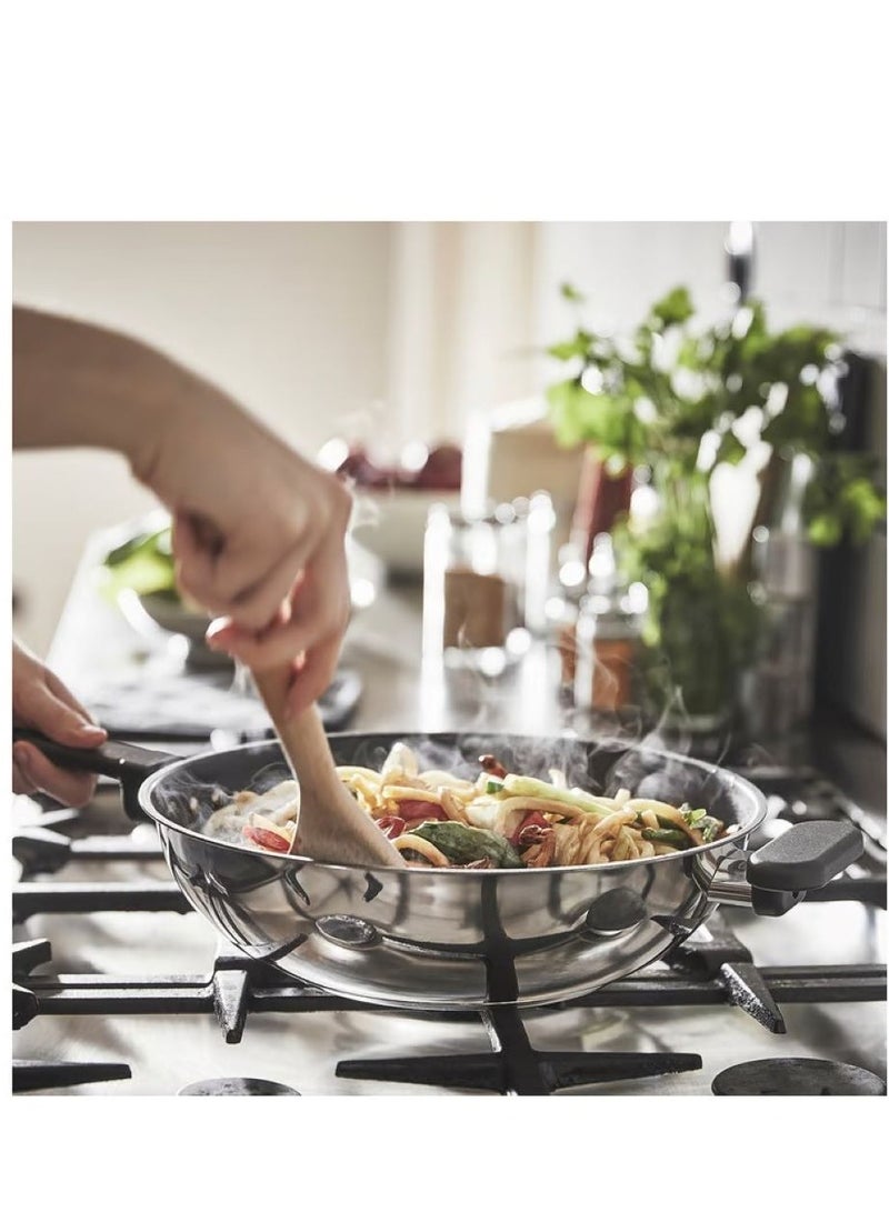 آيكيا فراكتا مقلاة ووك, مانع للالتصاق/ستينلس ستيل, 28 سم - Image 4