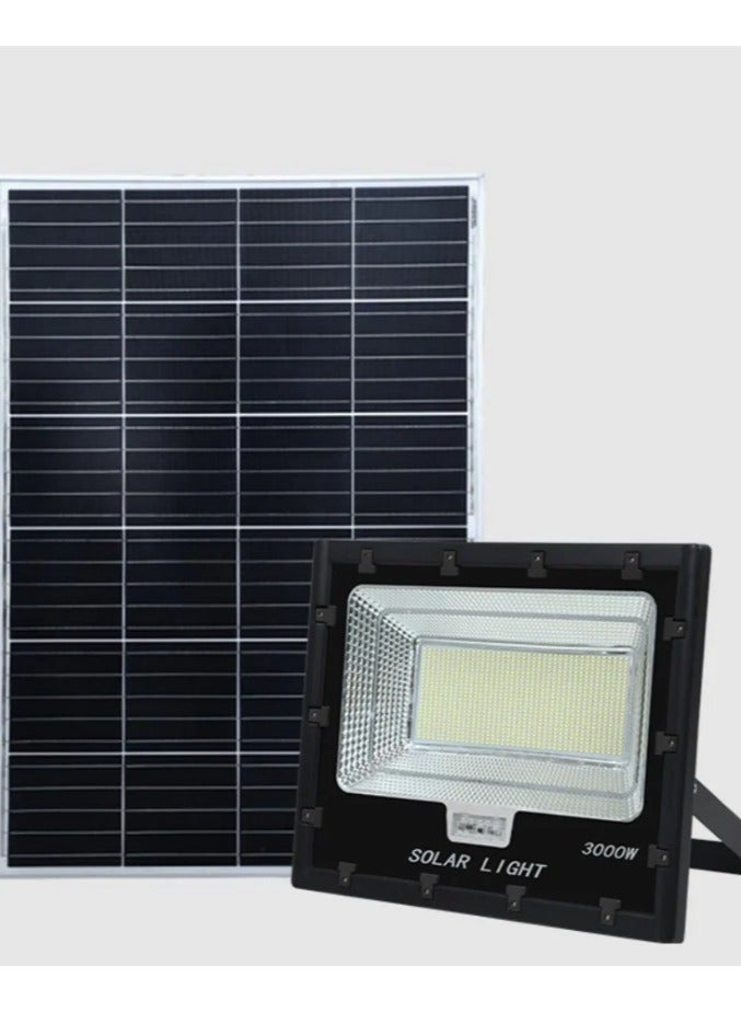 HAKOS 3000w  Solar Flood Led Light High Power Outdoor Waterproof IP65 Led - Image 1