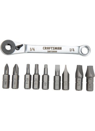 CRAFTSMAN Screwdriver Set Ratcheting Offset MultiBit 10 Piece CMHT68008 - pzsku/Z39DC20E59DB40ED6E833Z/45/1747312991/e81d76eb-8747-4add-8e80-fb2ab7477504