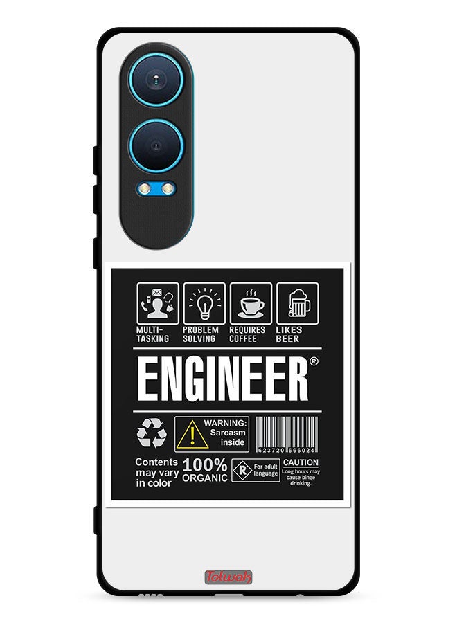 Tolwak OnePlus Nord CE4 Lite 5G Protective Case Cover Engineer Sticker - Image 1