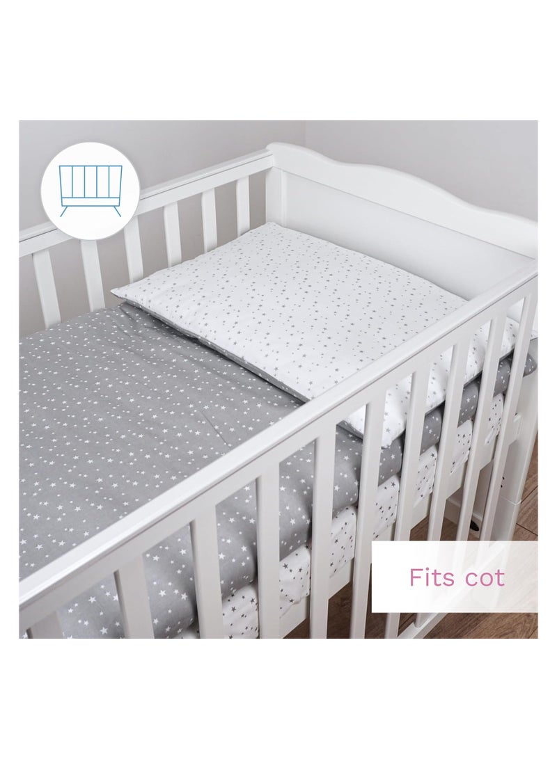 Moro Moro Baby Cot Duvet & Pillowcase Set – 100% Cotton – 120x90 cm - Image 2
