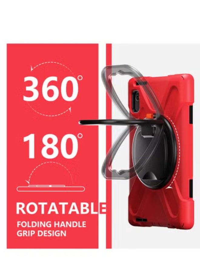 GULFLINK Back Cover Protect Case for Lenovo M9 TB-310FU 2023 Red - Image 2