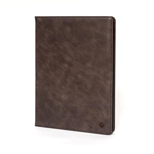 Porter Riley - Leather Case Compatible with iPad Pro 11" 5th Gen - M5 / M4 (2025/2024) Release. Premium Genuine Leather Stand/Cover/Flip Case (Chocolate Brown) - Image 1