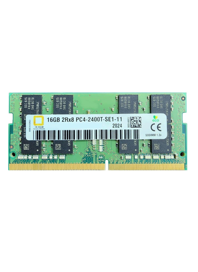 Generic "High-Speed DDR4 Laptop 16GB RAM 2400MHz SO-DIMM 16GB RAM 1.2V 260 Pin 16GB DDR4 2400MHz, Made in Korea  - Image 1