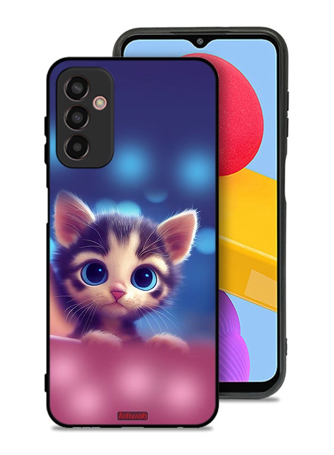Tolwak Samsung Galaxy M23 Protective Case Cover Little Cat - Image 1