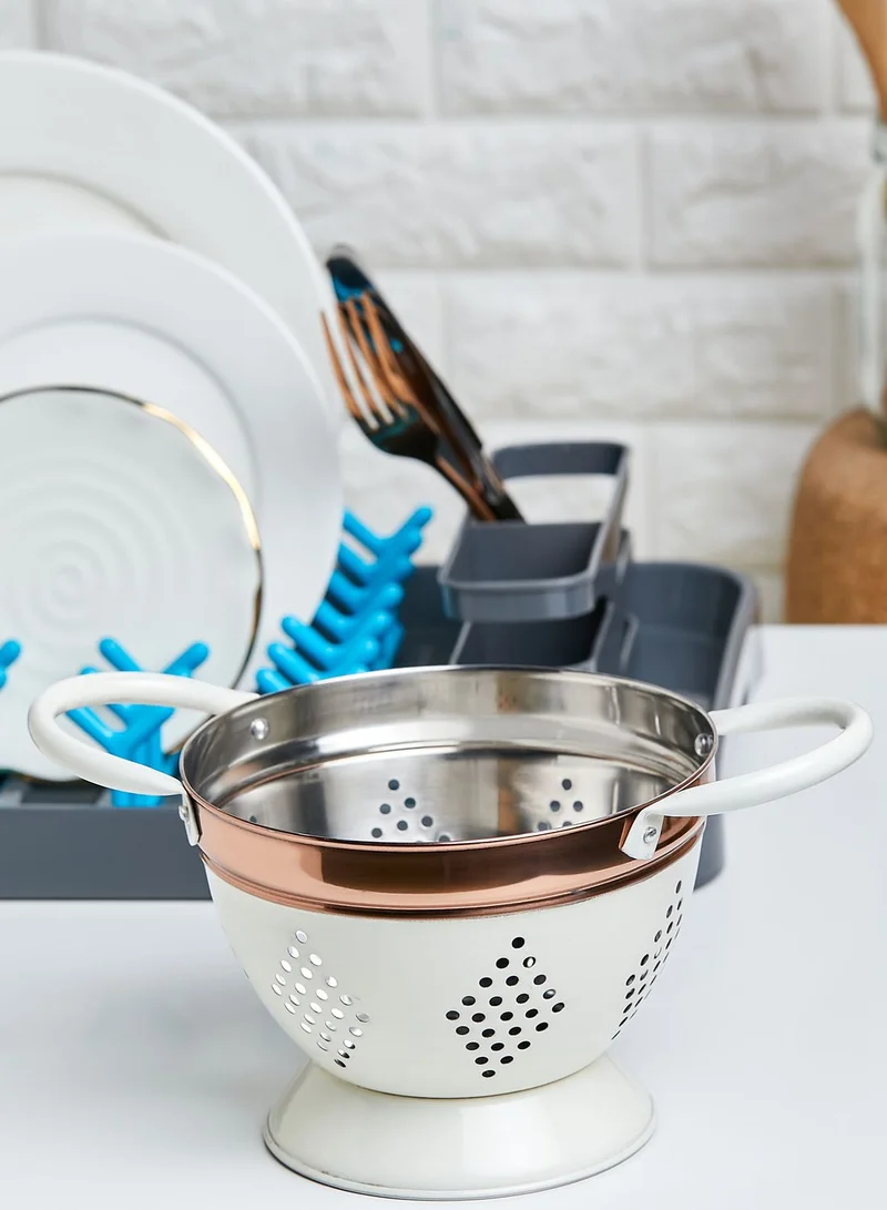 Premier Cream Copper Prescott Small Colander