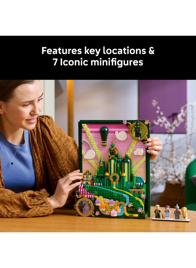 LEGO Wicked Emerald City Wall Art, Diy Set For Adults 75685 (Age 18+, 1518 Pieces) - Image 3