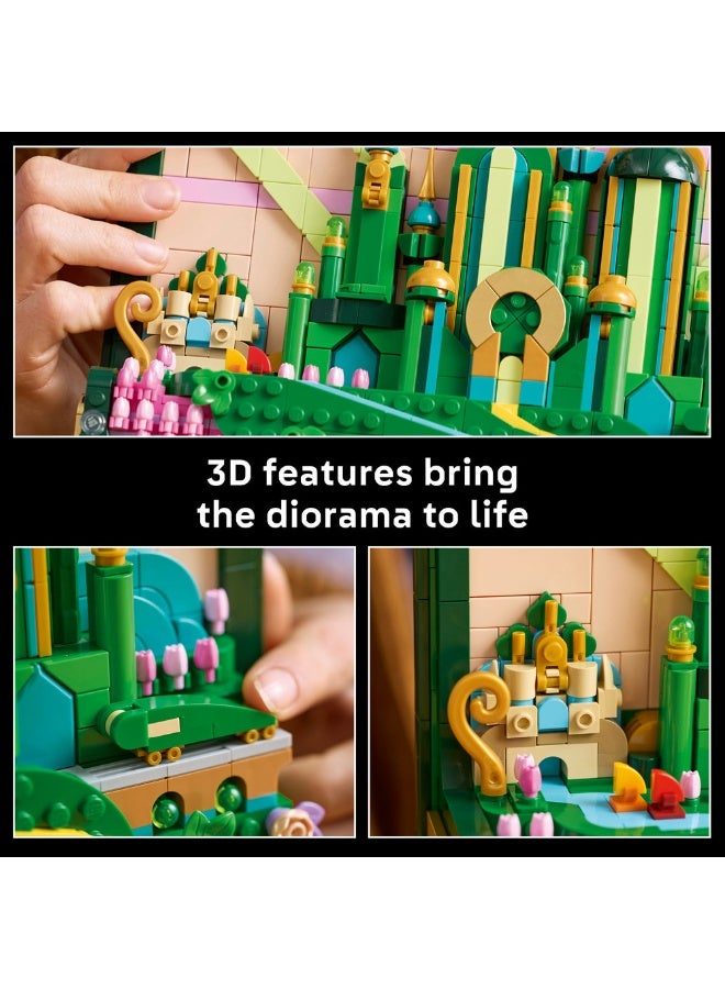 LEGO Wicked Emerald City Wall Art, Diy Set For Adults 75685 (Age 18+, 1518 Pieces) - Image 4