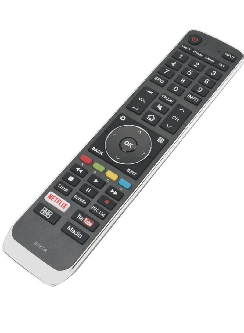 PopZa New Remote Control EN3C39 Suitable for Hisense TV Series 50N7 55N7 65N7 65N8 75N7 75N9 with battery - Image 3