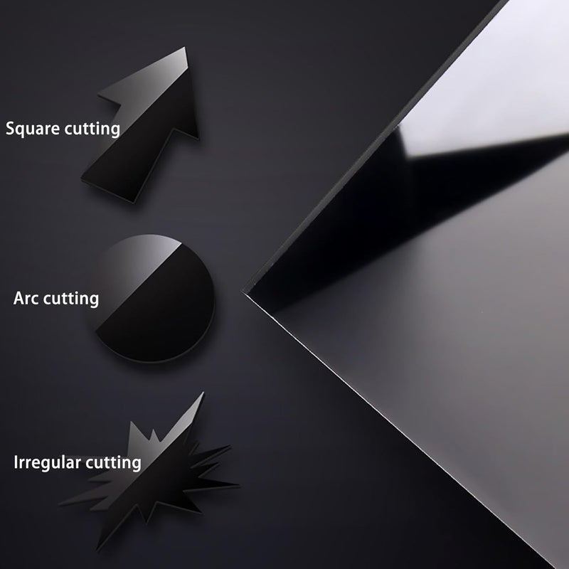 Thick 5Mm Black for Signs, DIY Display Projects, Craft Photo Frame/400 * 500Mm(297 * 210Mm) - Image 3